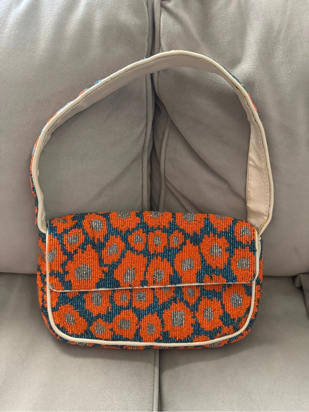Staud Tommy Beaded Bag - Picture 1 of 10